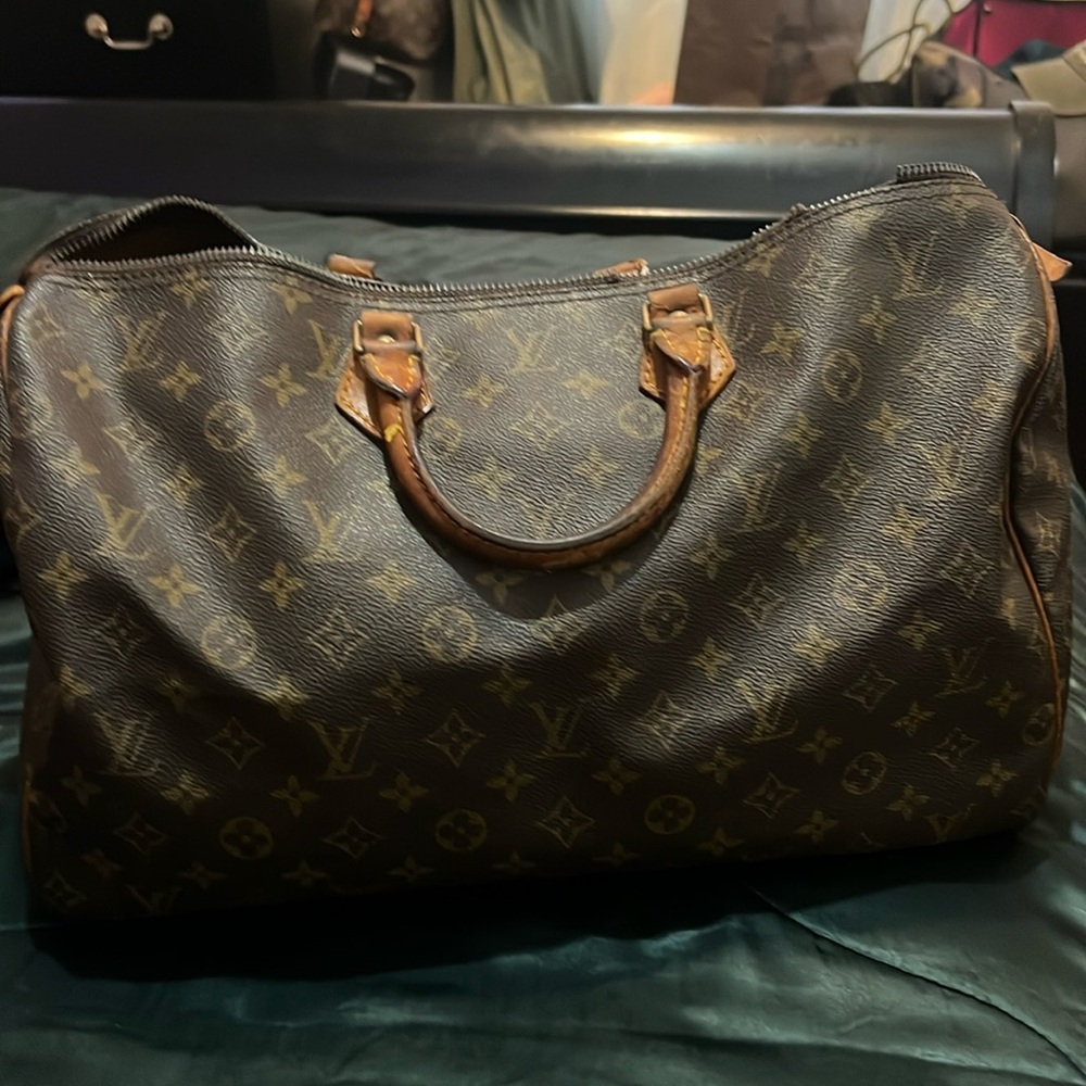 Vintage Louis Vuitton speedy 40 project bag
